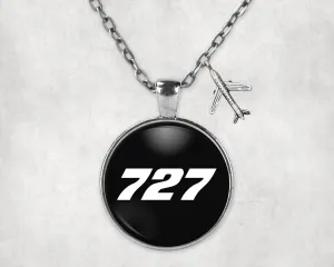 727 Flat Text Designed Necklaces