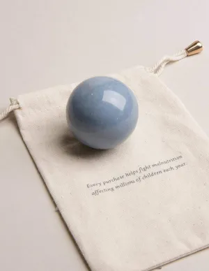 Angelite Gemstone Sphere