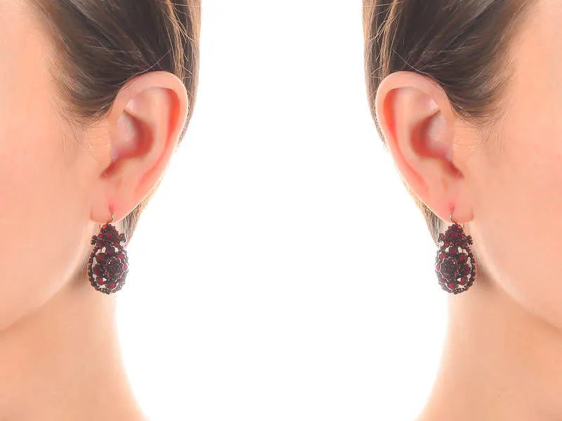 Bohemian Rhapsody - Victorian Garnet Ears