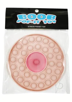 Boob Pop It Toy Tan