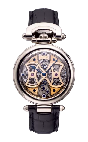 Bovet Amadeo Fleurier Butterfly Tourbillon 18K White Gold Unisex Watch