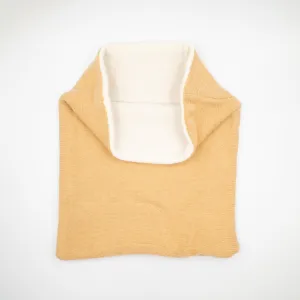 Caramel and Cream Luxury Double Layered Snood