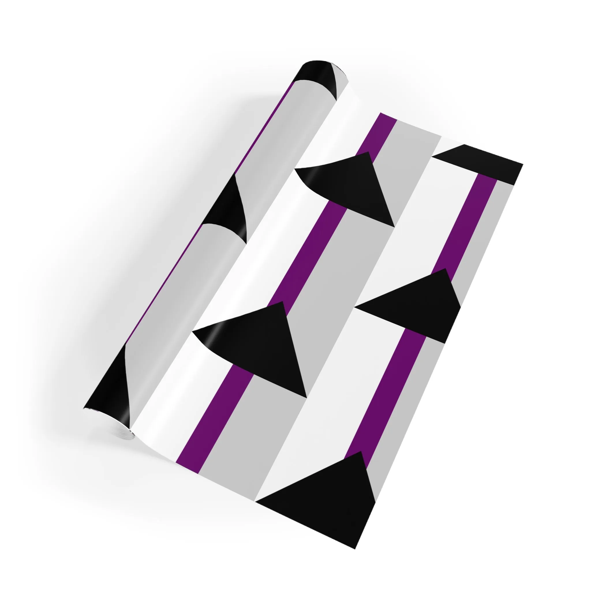Demisexual Pride Gift Wrapping Paper Roll - Stylish and Modern Design for Any Occasion