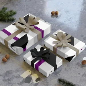 Demisexual Pride Gift Wrapping Paper Roll - Stylish and Modern Design for Any Occasion