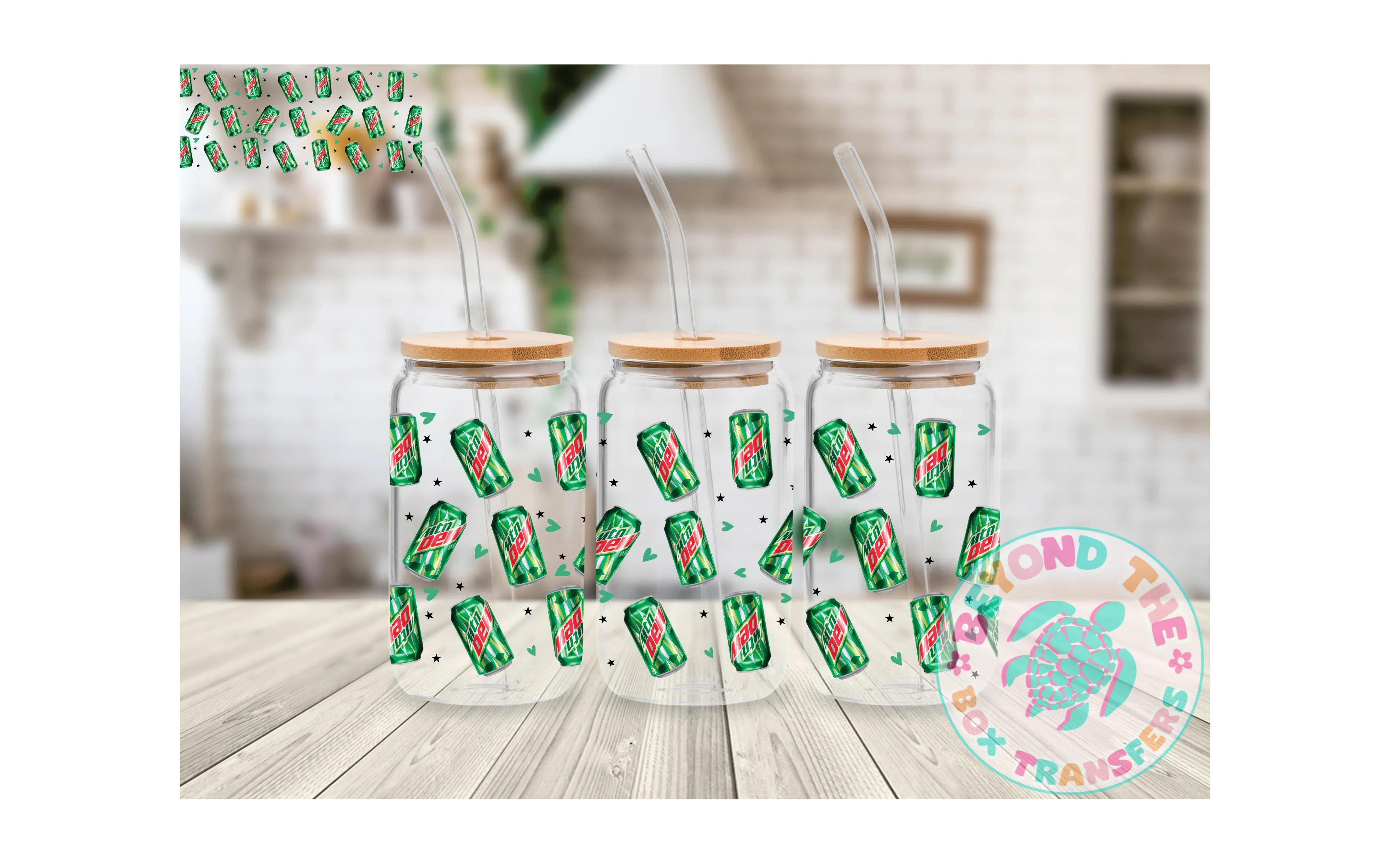 Dew 16oz UVDTF wrap