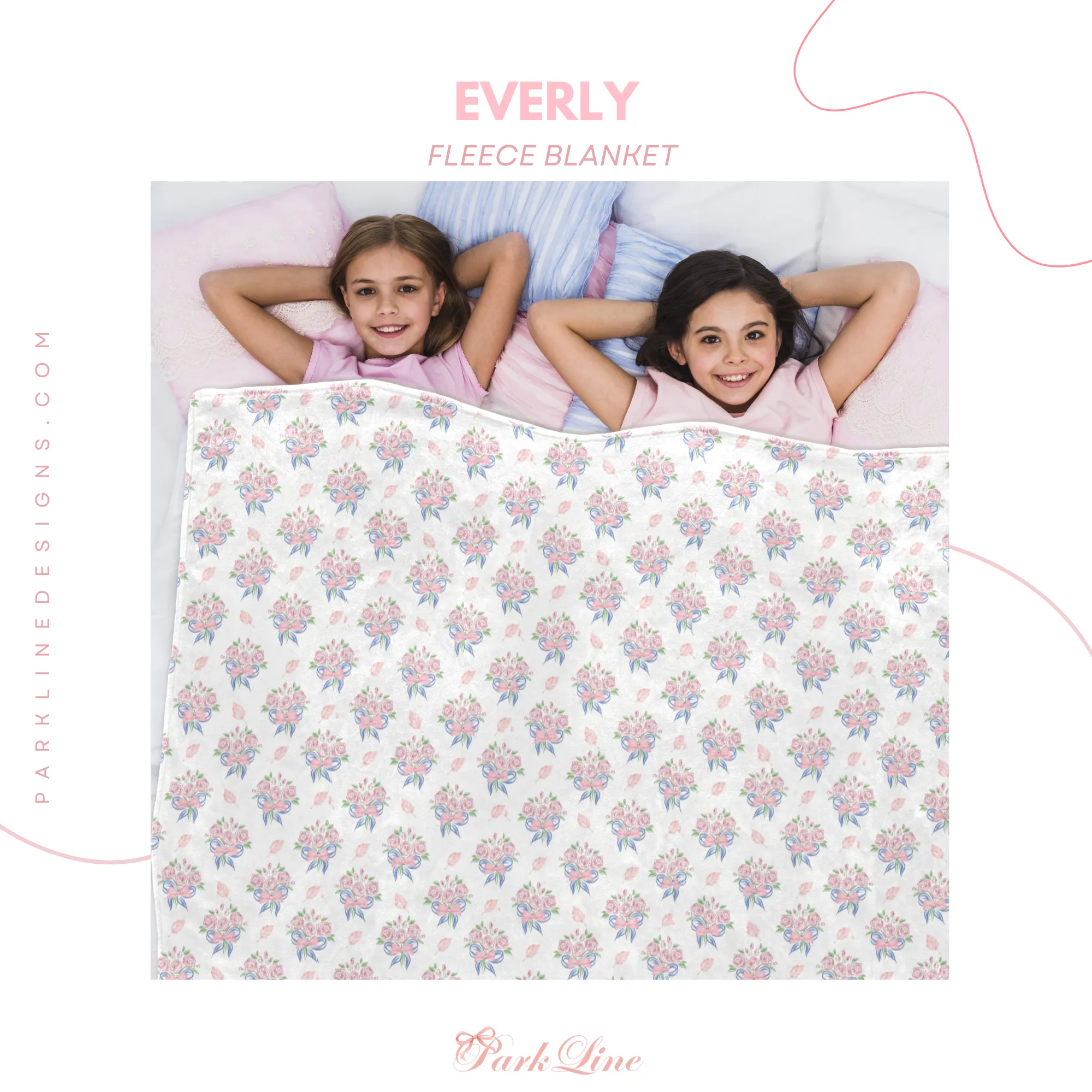 EVERLY | Ultra-Soft Micro Fleece Blanket | Durable & Lightweight with Vibrant No-Fade Print