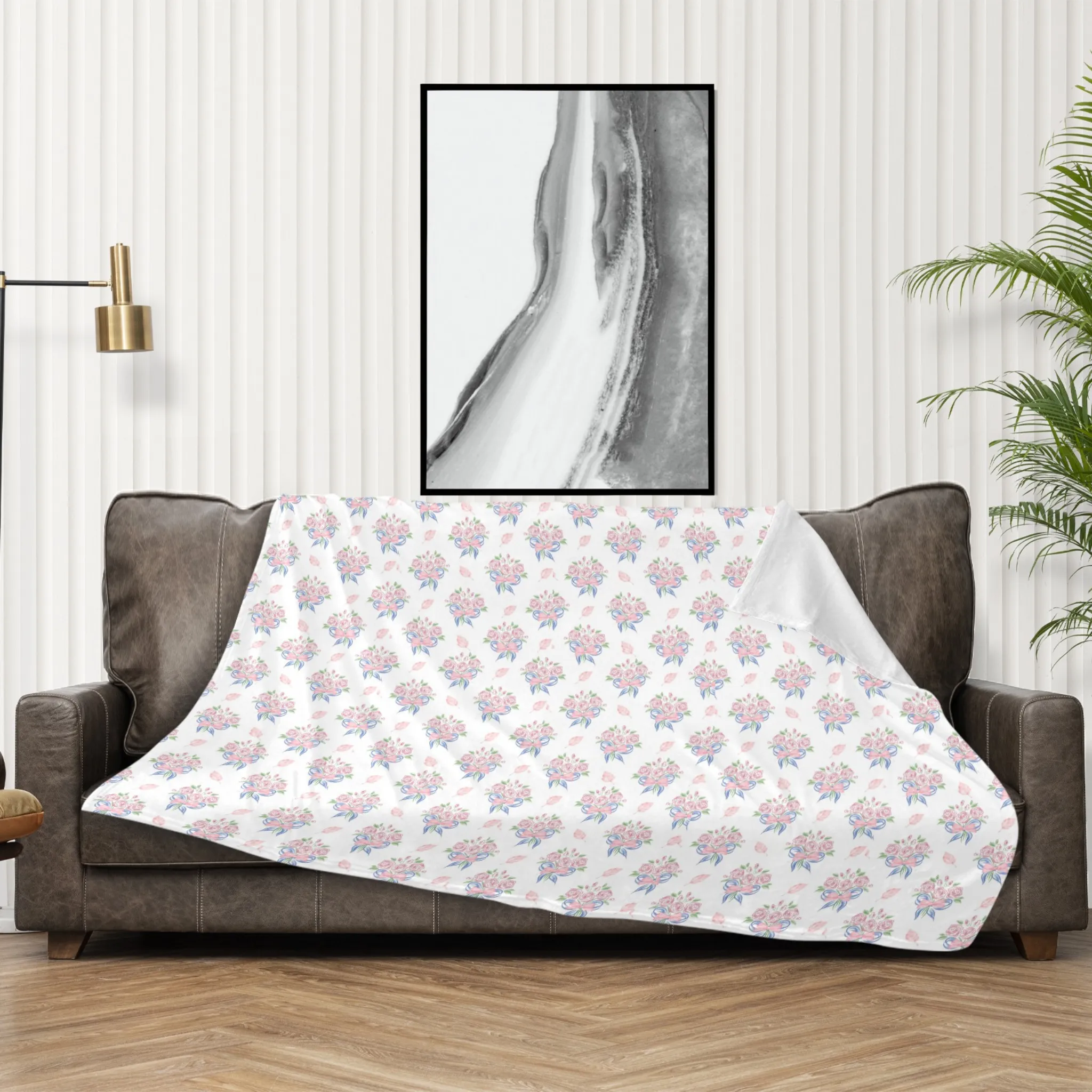 EVERLY | Ultra-Soft Micro Fleece Blanket | Durable & Lightweight with Vibrant No-Fade Print