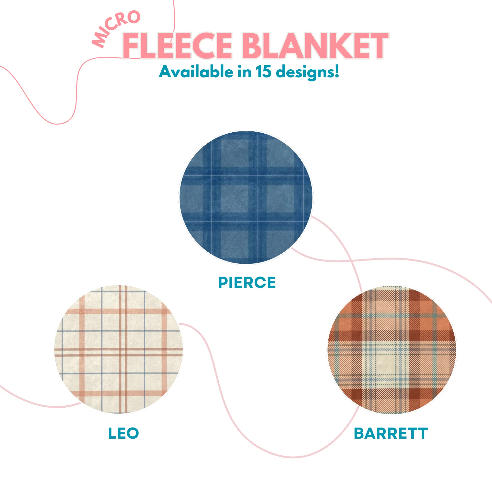 EVERLY | Ultra-Soft Micro Fleece Blanket | Durable & Lightweight with Vibrant No-Fade Print