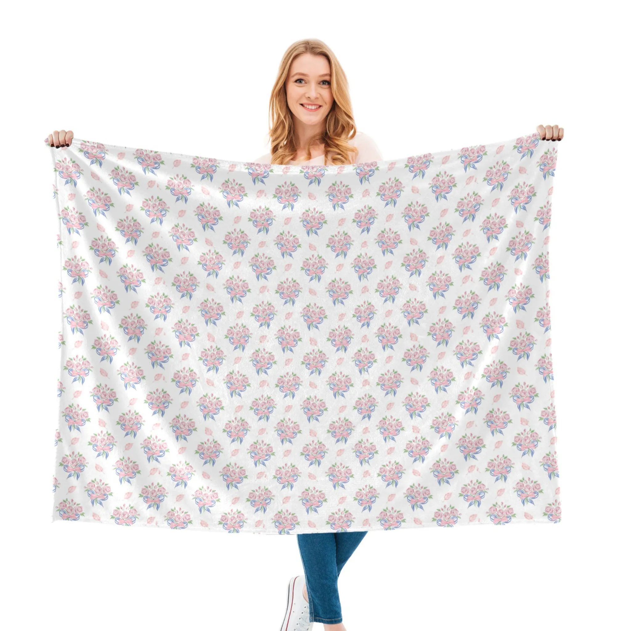 EVERLY | Ultra-Soft Micro Fleece Blanket | Durable & Lightweight with Vibrant No-Fade Print