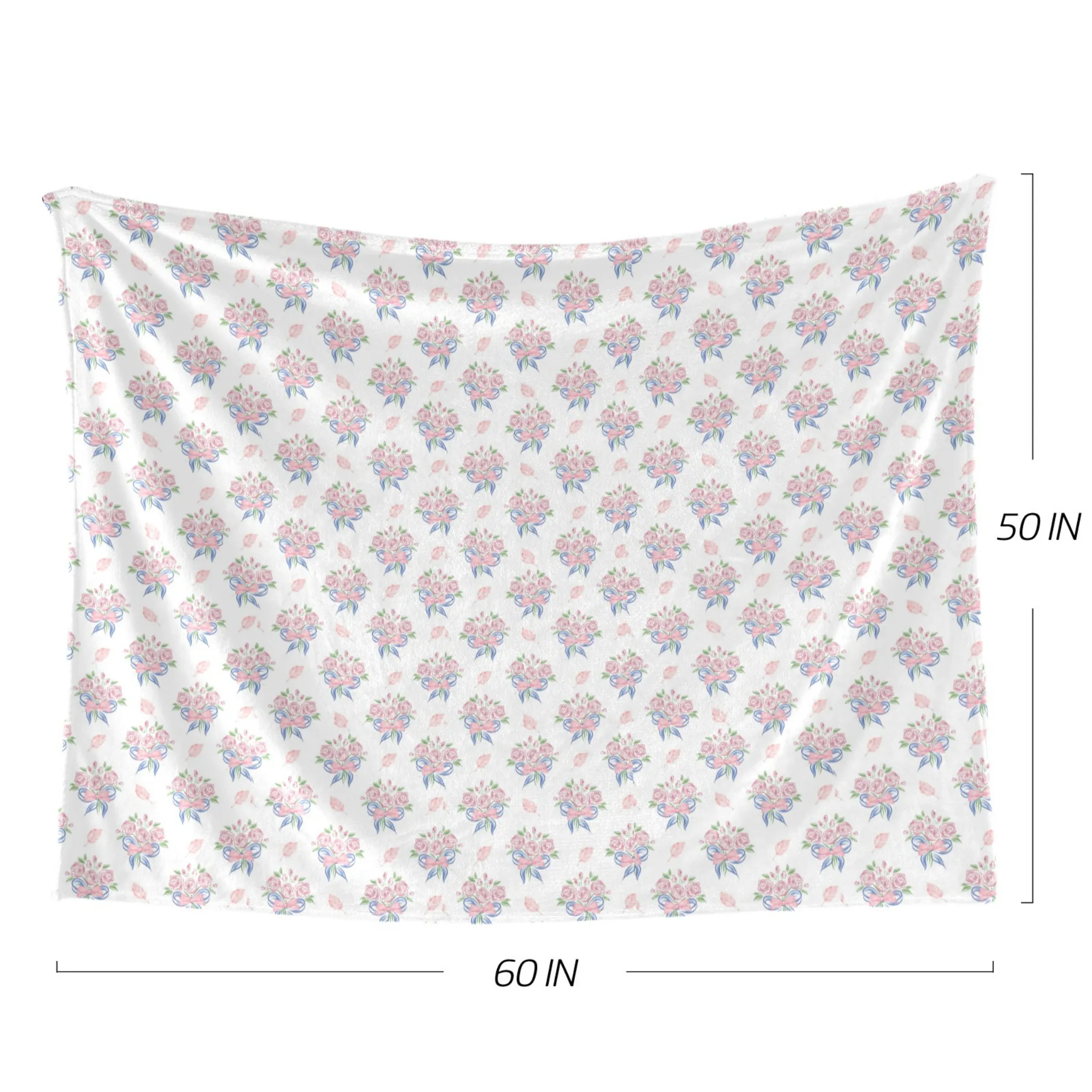 EVERLY | Ultra-Soft Micro Fleece Blanket | Durable & Lightweight with Vibrant No-Fade Print