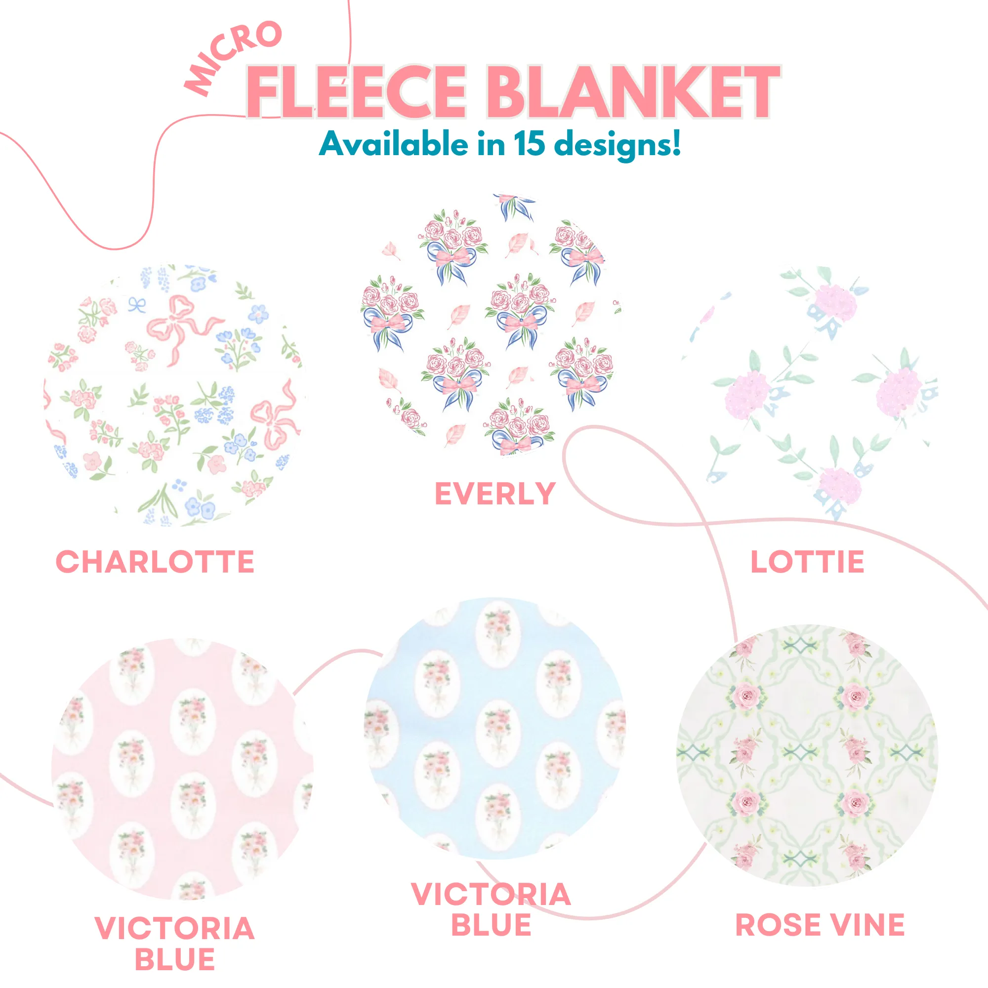 EVERLY | Ultra-Soft Micro Fleece Blanket | Durable & Lightweight with Vibrant No-Fade Print
