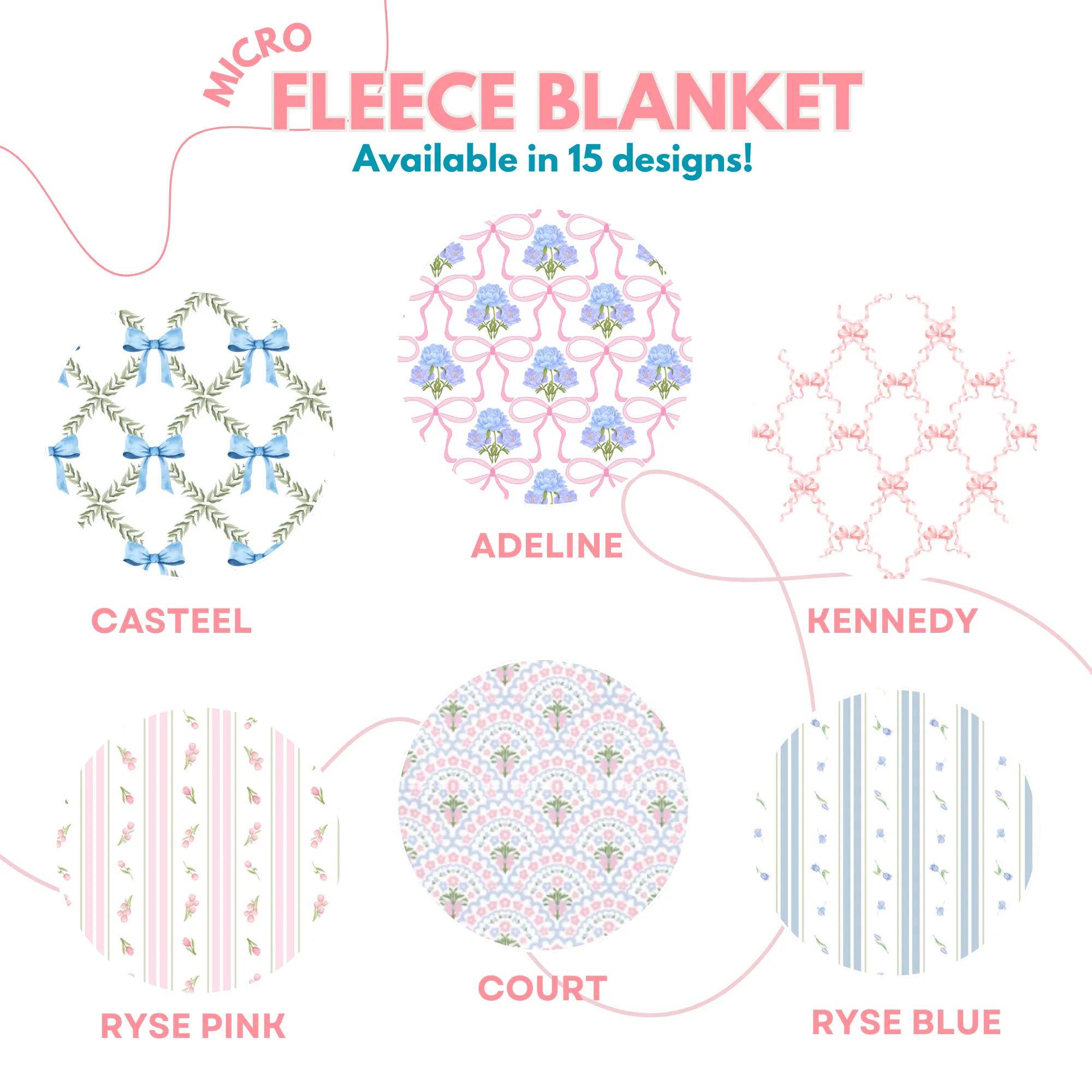 EVERLY | Ultra-Soft Micro Fleece Blanket | Durable & Lightweight with Vibrant No-Fade Print