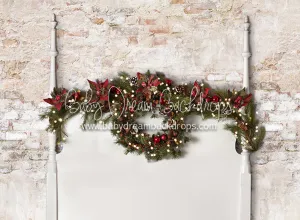 Farmhouse Cozy Full Headboard (Lights)