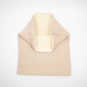 Fawn and Vanilla Luxury Double Layered Snood