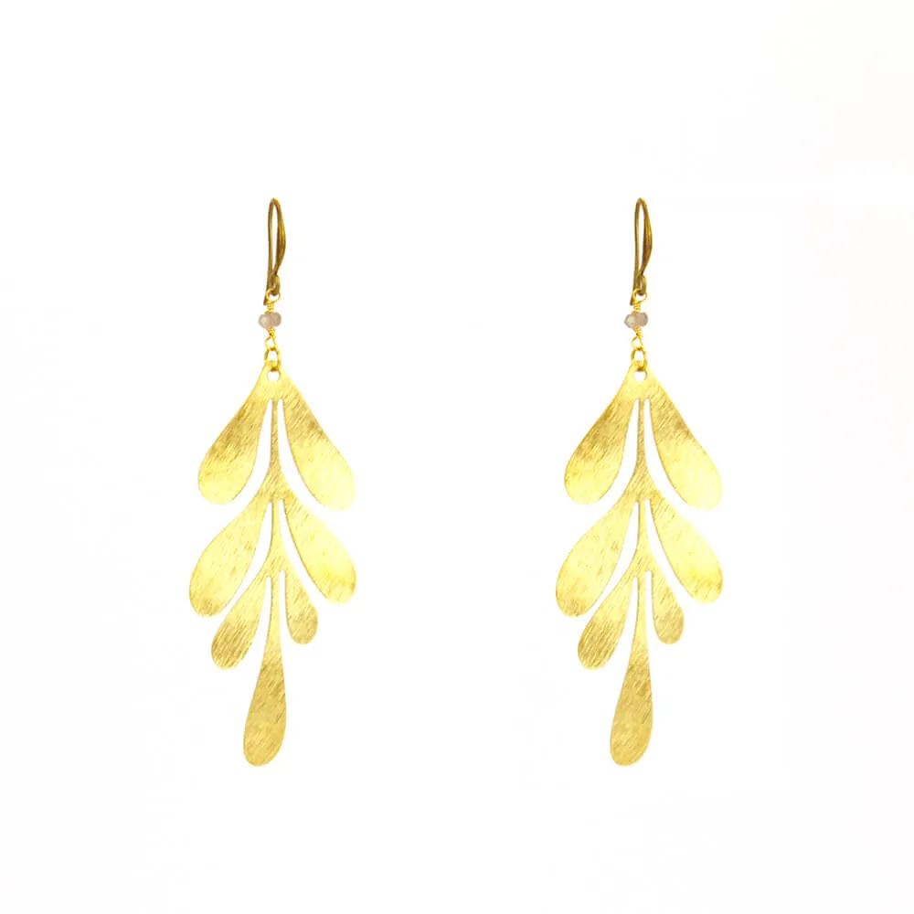 Fern Leaf Earrings
