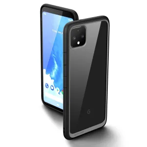 Google Pixel 4 XL Unicorn Beetle Style Clear Case-Black