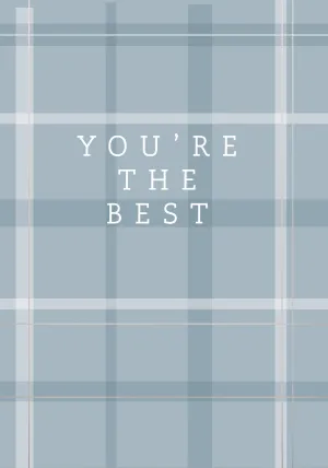 Greeting Card - Best Check