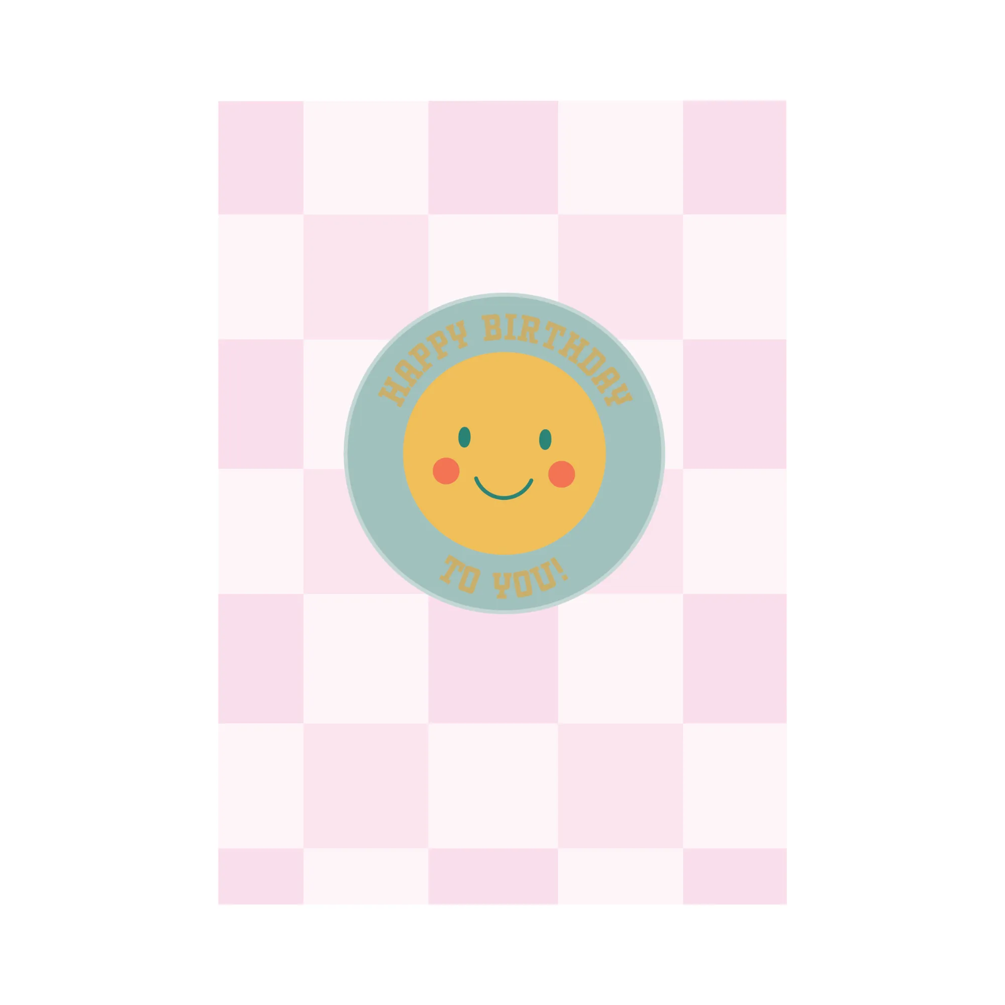 Greeting Card Blossom - Happy Birthday To You