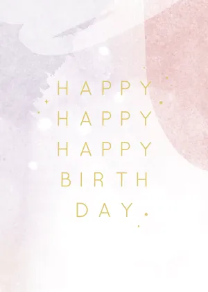 Greeting Card Sorbet - Happy Day