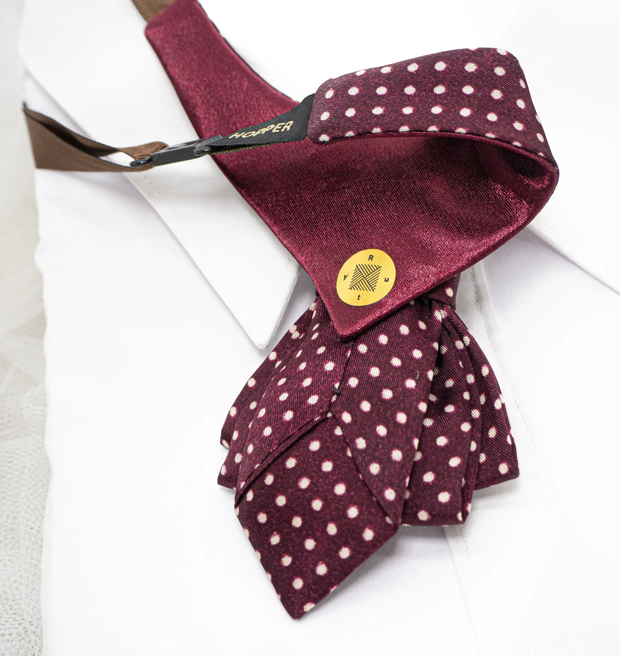 HOPPER TIE "CHESTNUT"