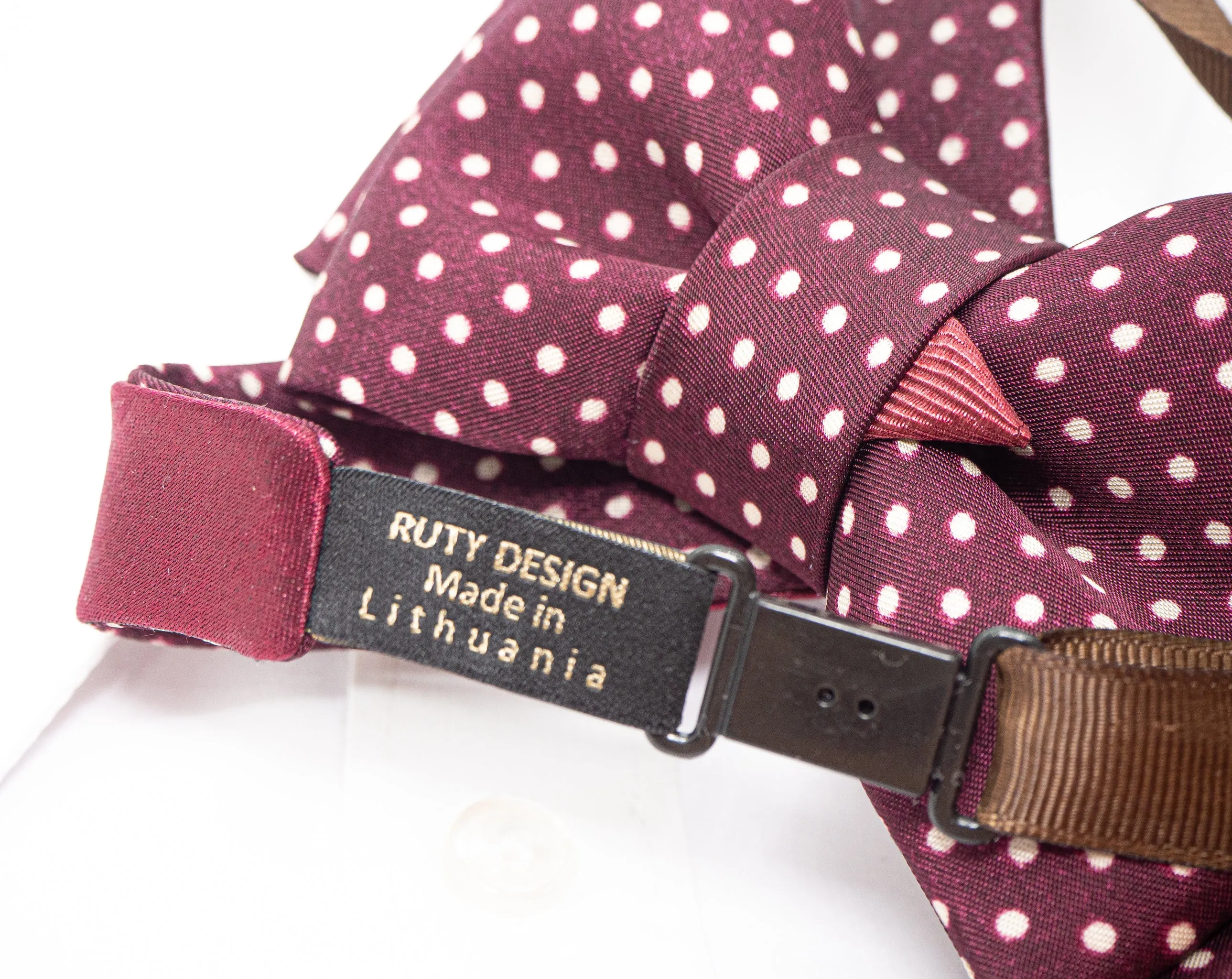 HOPPER TIE "CHESTNUT"