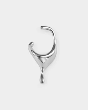 Lover Teardrop Dripping Clips Sterling Silver