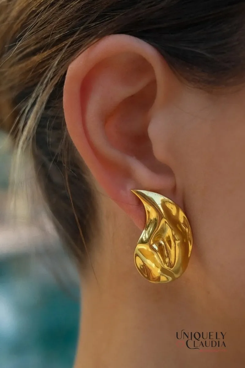 Mini Drop Stainless Steel Earrings
