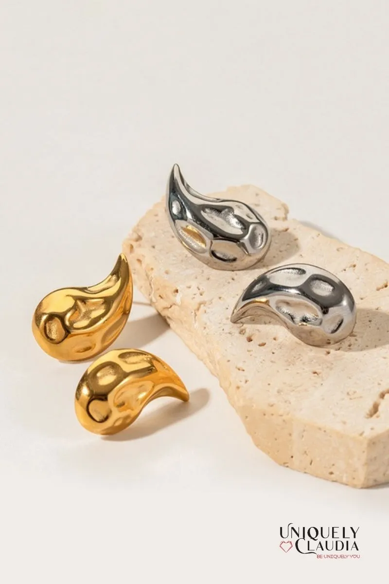 Mini Drop Stainless Steel Earrings
