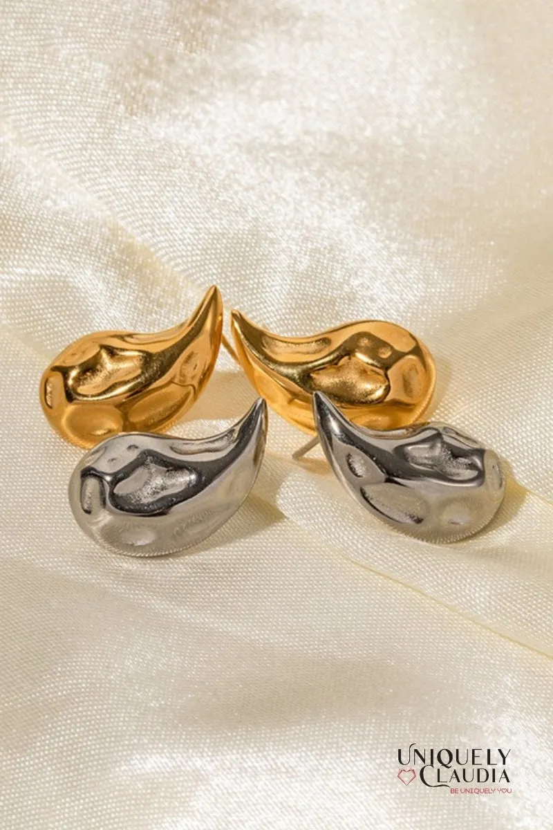 Mini Drop Stainless Steel Earrings