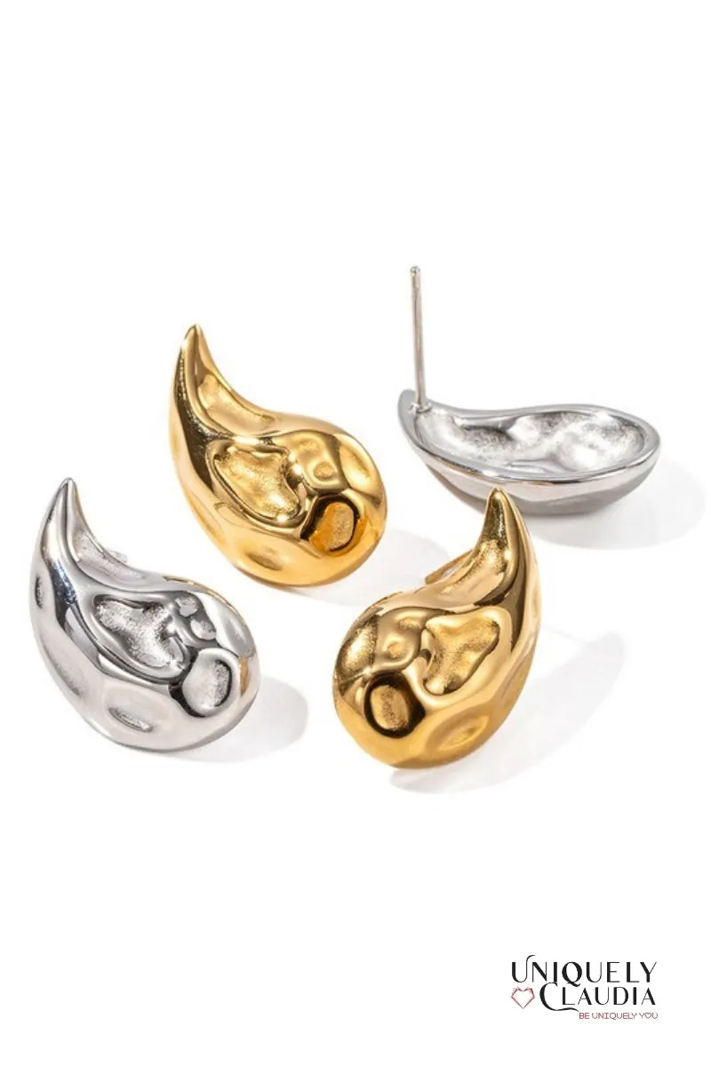 Mini Drop Stainless Steel Earrings