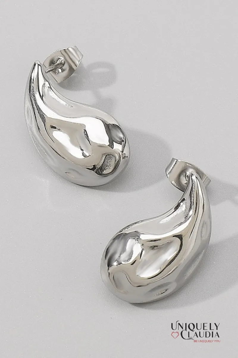Mini Drop Stainless Steel Earrings