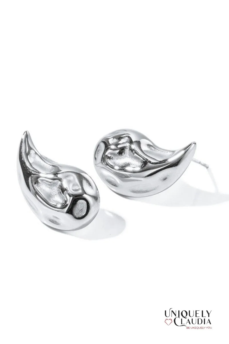 Mini Drop Stainless Steel Earrings