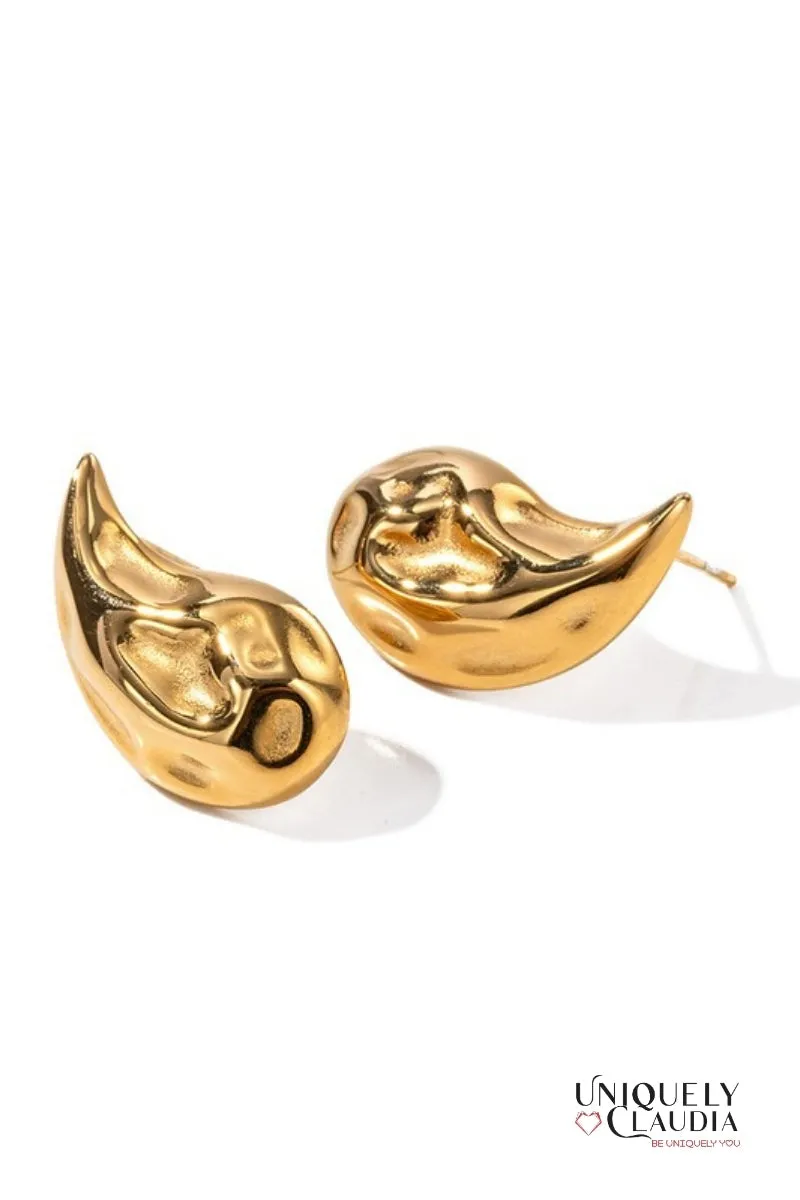 Mini Drop Stainless Steel Earrings