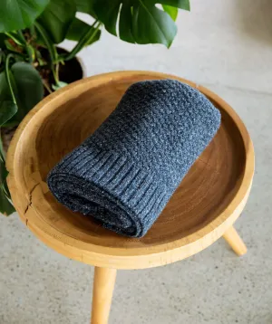 Moss Texture Wrap Dark Denim