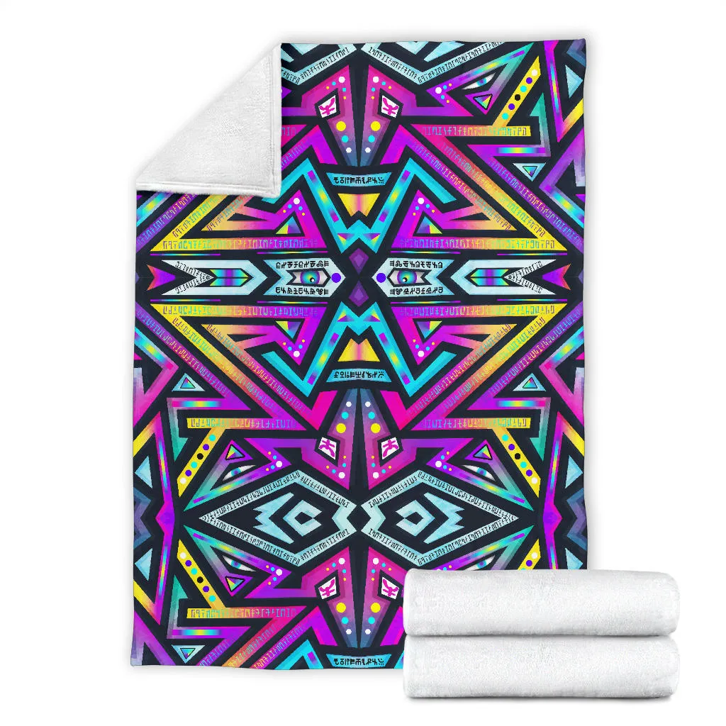 Mystic Mandala Micro Fleece Blanket