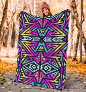 Mystic Mandala Micro Fleece Blanket