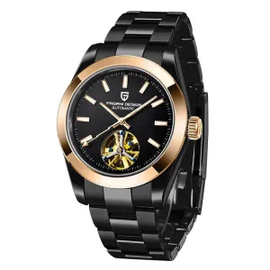Pagani Design PD-1658 Bergani Cross-border Mechanical Men's Watch - Tourbillon Elegance