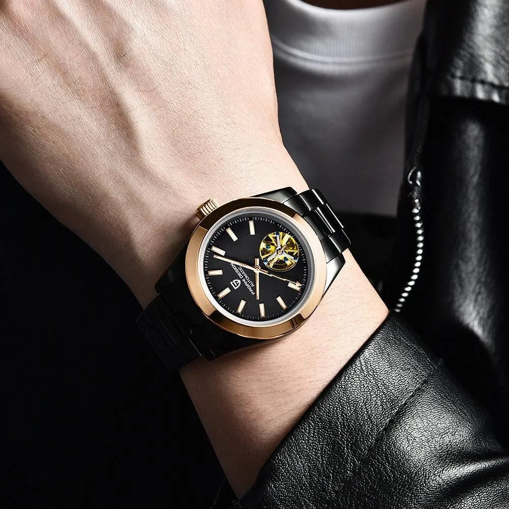 Pagani Design PD-1658 Bergani Cross-border Mechanical Men's Watch - Tourbillon Elegance