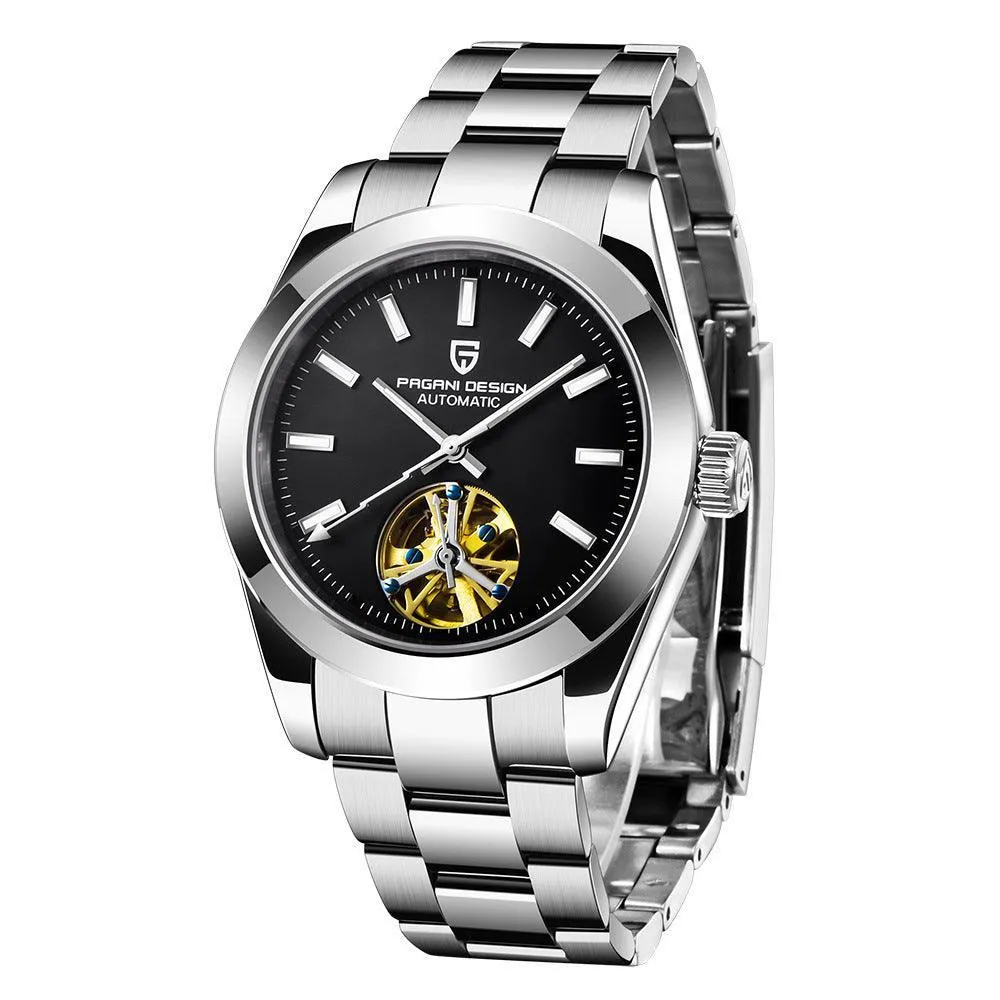 Pagani Design PD-1658 Bergani Cross-border Mechanical Men's Watch - Tourbillon Elegance