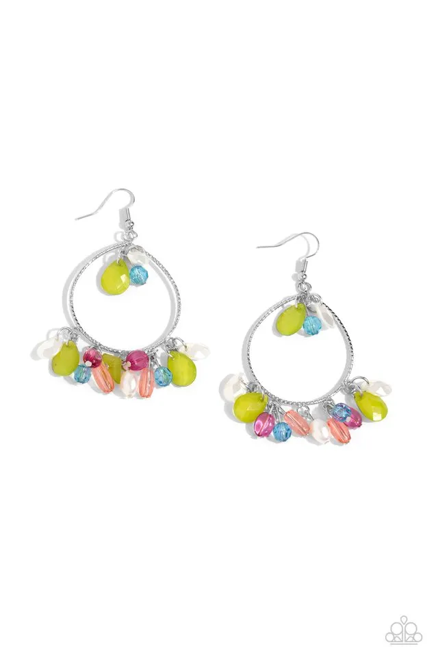 Paparazzi Earring ~ Elite Expression - Multi