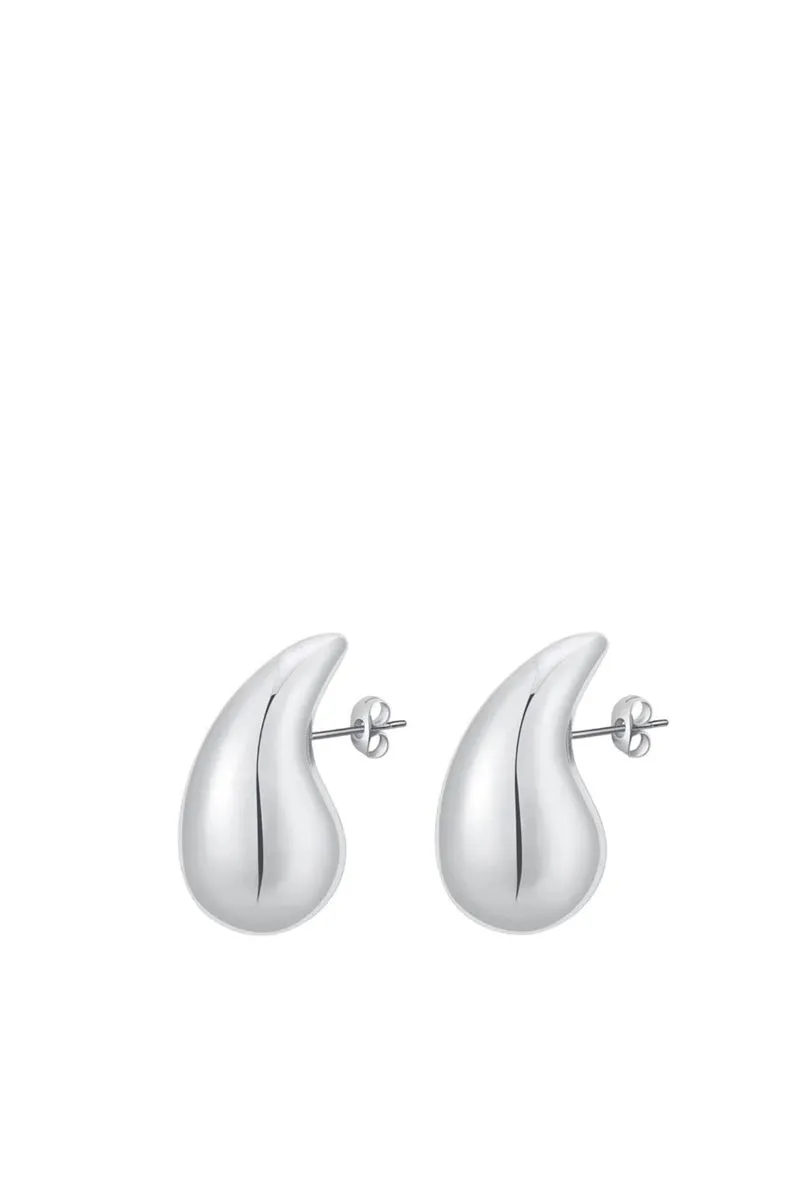 Pāmu - Roimata Earrings, Silver