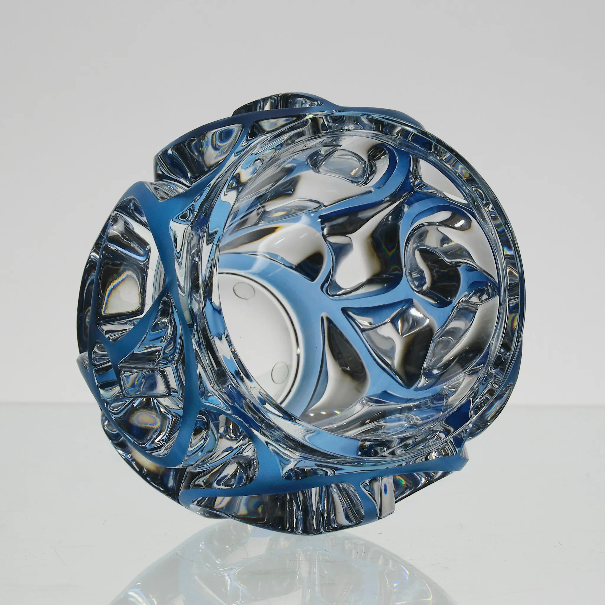 "Blue Tourbillon" by Lalique Glass