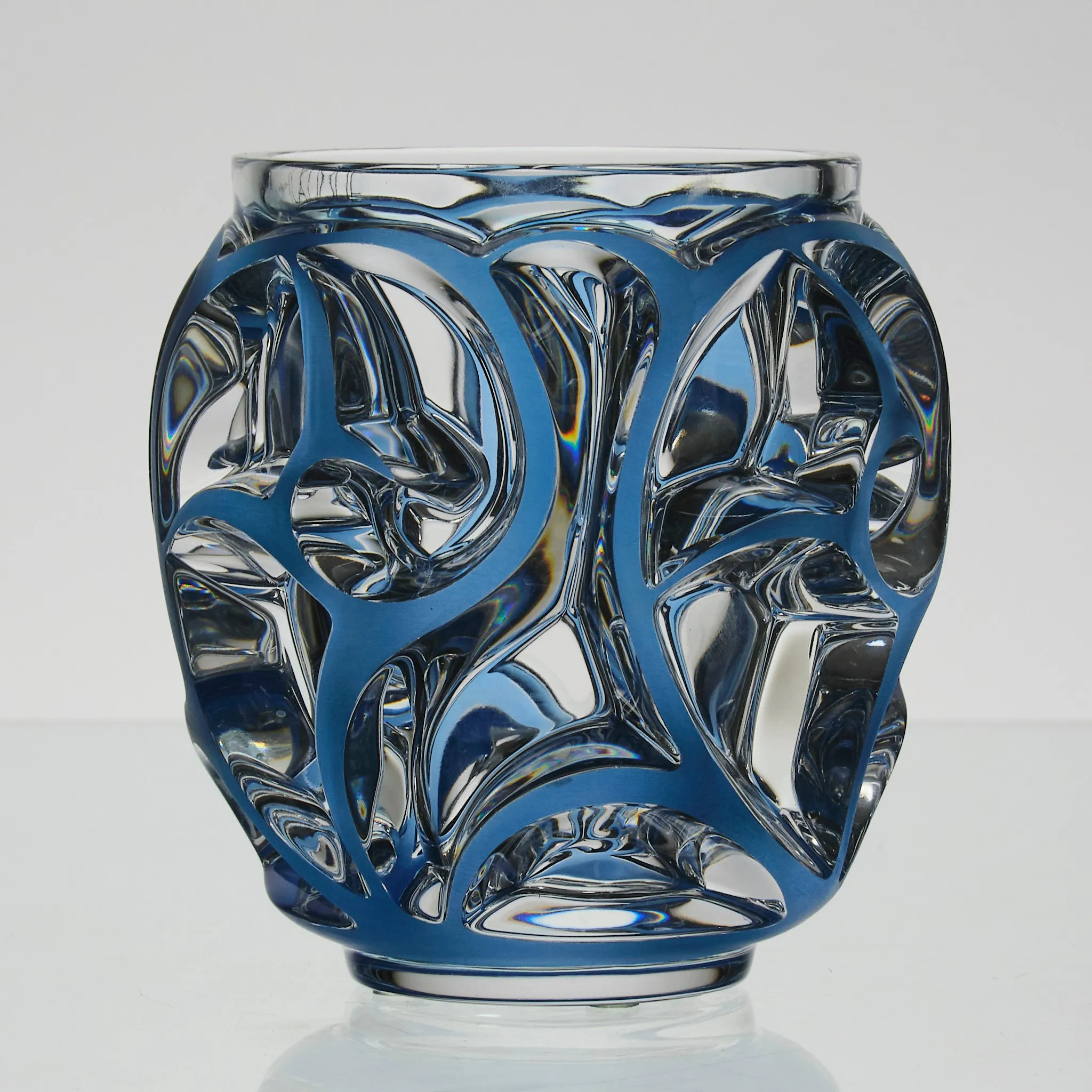 "Blue Tourbillon" by Lalique Glass