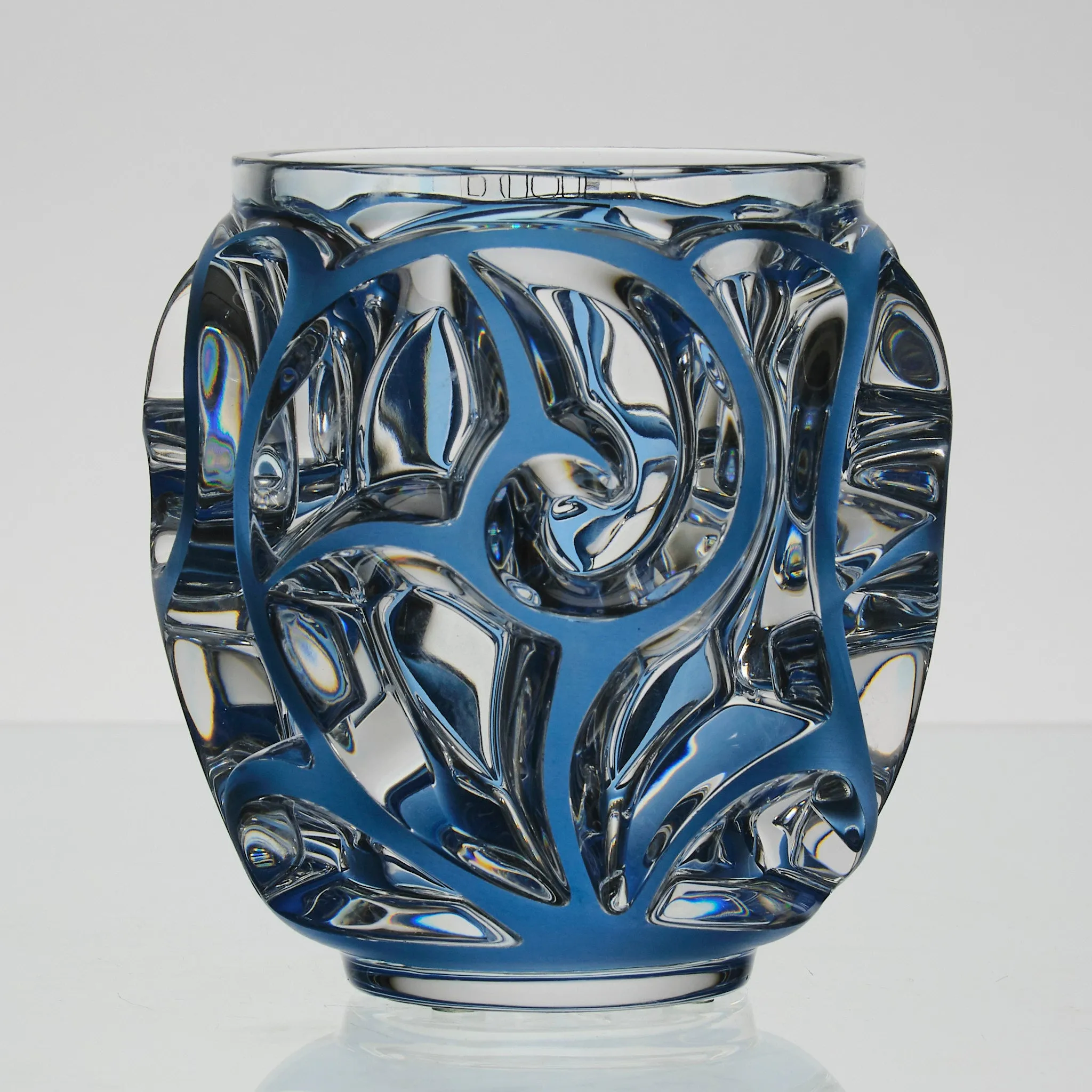 "Blue Tourbillon" by Lalique Glass