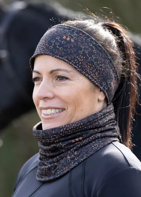 Rail Side Fleece Neck Warmer - Print