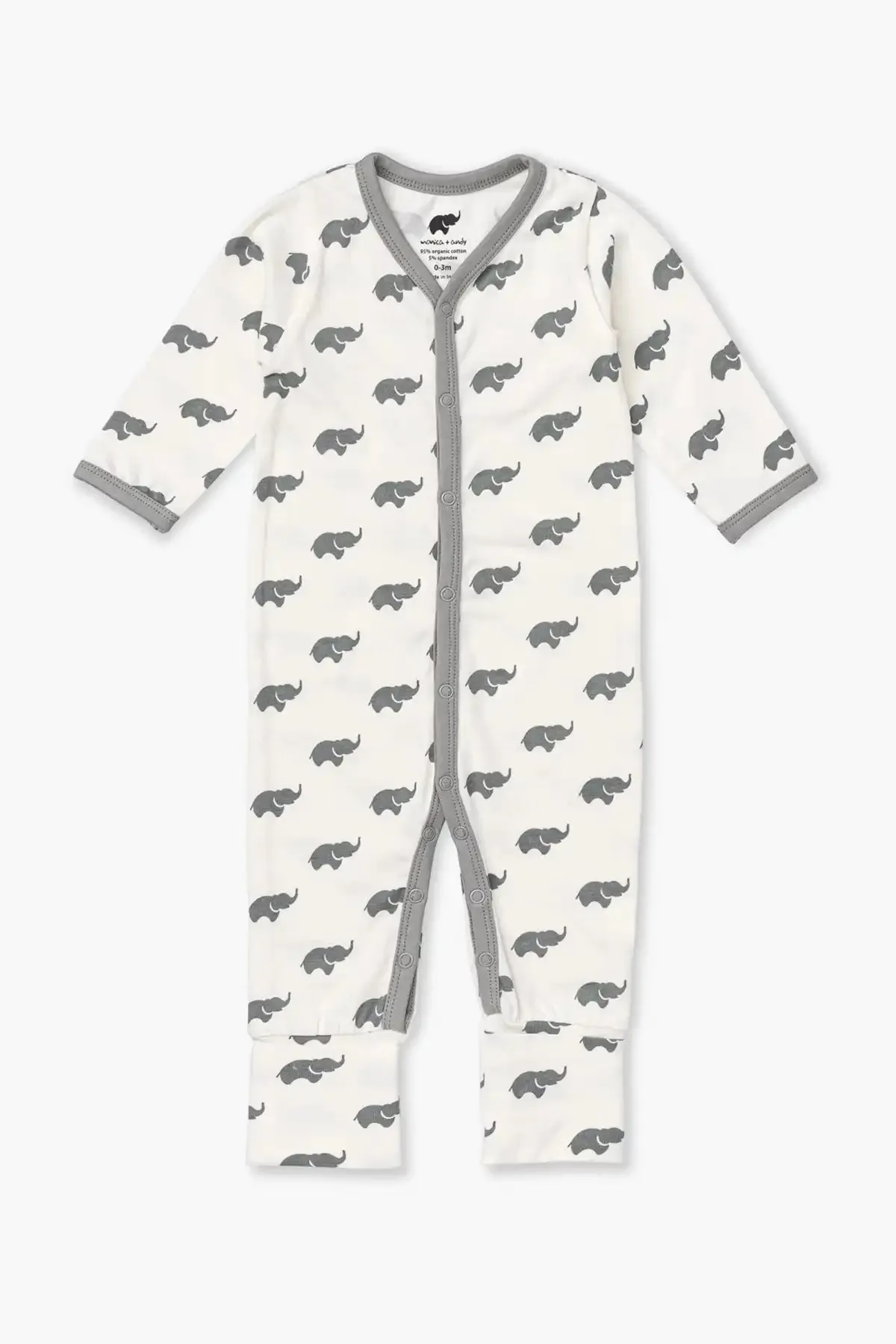 SALE - On the Go One-Piece_Grey Elephant