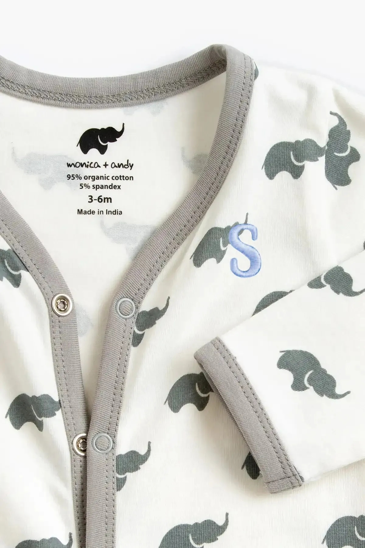 SALE - On the Go One-Piece_Grey Elephant