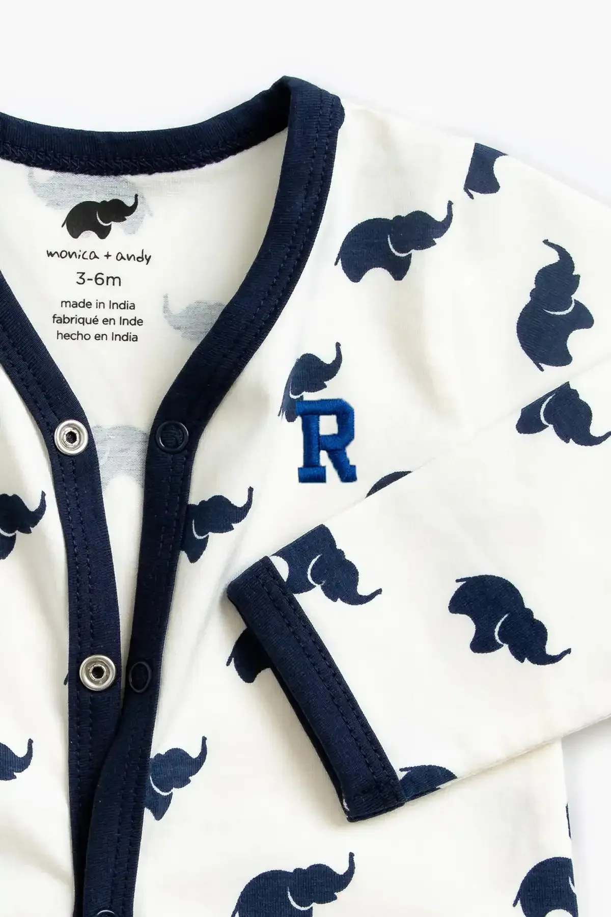 SALE - On the Go One-Piece_Navy Elephant