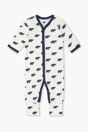 SALE - On the Go One-Piece_Navy Elephant