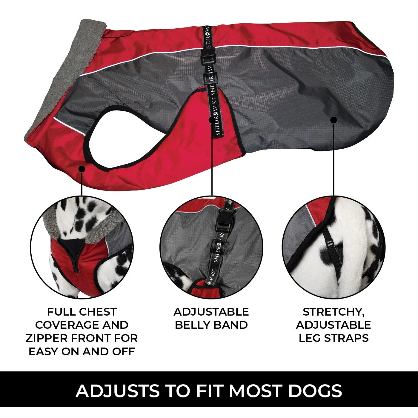 Shedrow K9 Chinook Equestrian Red
